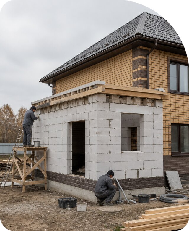 Строительство пристройки котельной в Щербинке от 560010 р. | РадиДОМА-Щрб